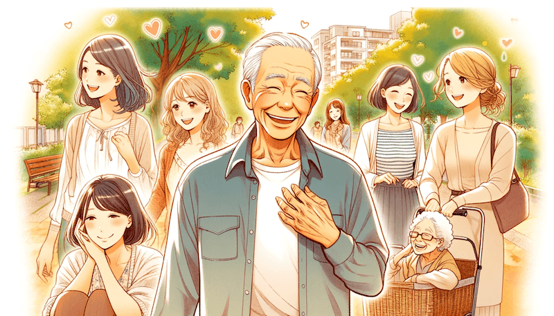 70代男性が好む女性は？惹かれる女性のタイプを網羅して解説！